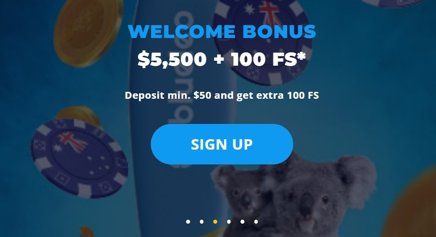 welcome bonus Blue Leo Casino