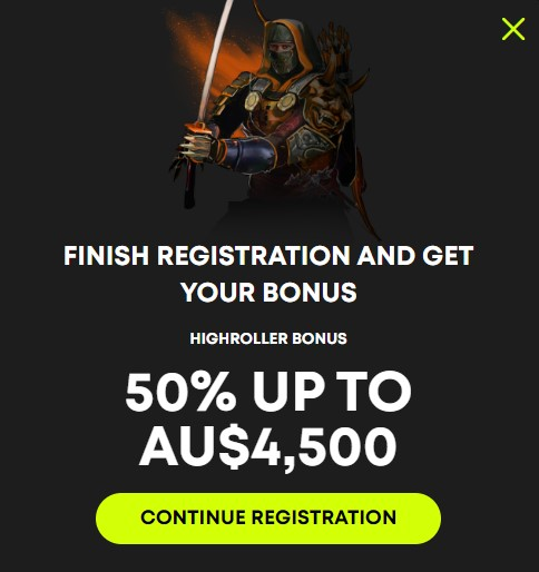 spin samurai bonuses