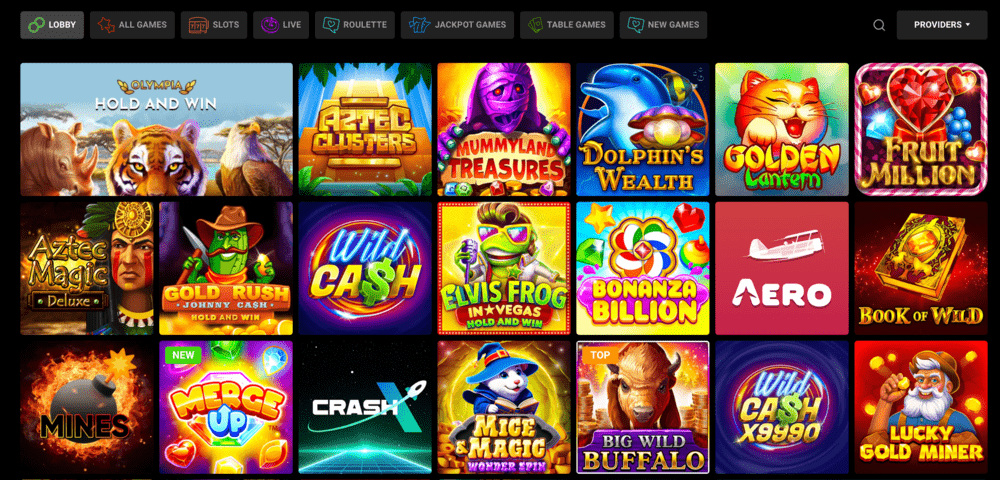 Olympia casino games