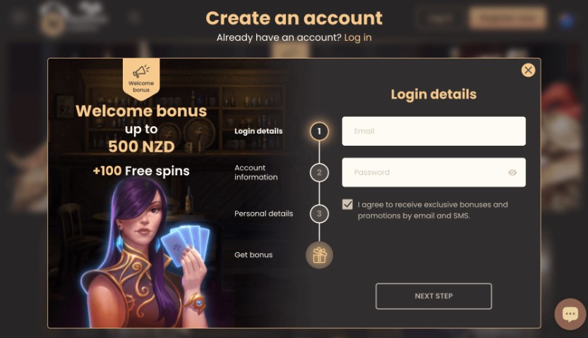 How to Register at Olympia Casino