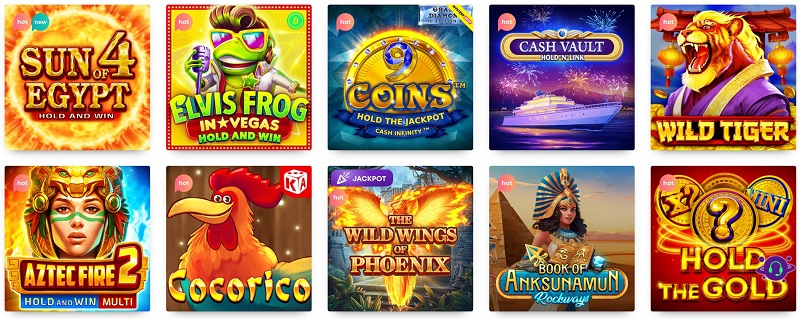 Games at 15 Dollars Deposit Casino