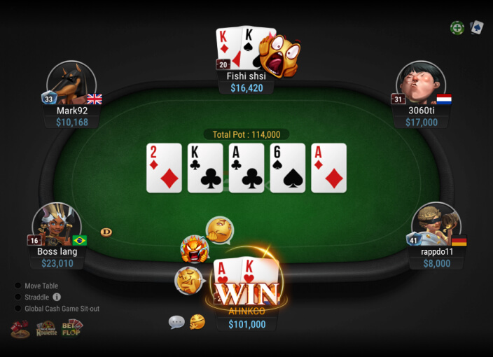 texas_holdem poker game